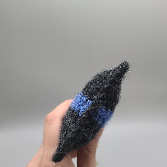 Thin blue line decorative flag, car accessories, office decor, police officer - Picture 8 of 11